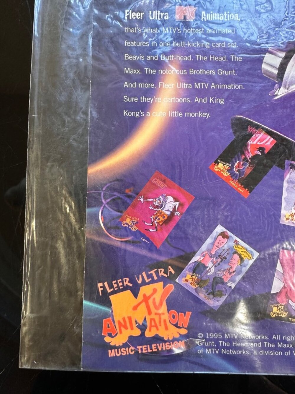 1995 Fleer Ultra MTV Animation Premiere Edition Jumbo Cards Set Beavis & Butthea - Picture 10 of 11